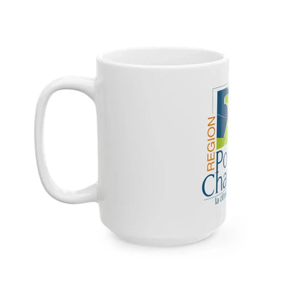 Flag of Poitou Charentes France 2 - White Coffee Mug - Go Mug Yourself