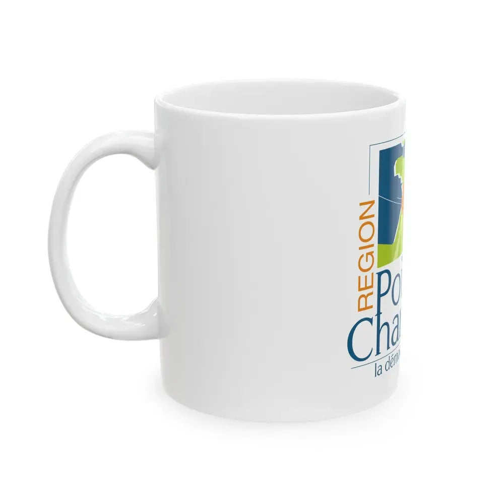 Flag of Poitou Charentes France 2 - White Coffee Mug - Go Mug Yourself