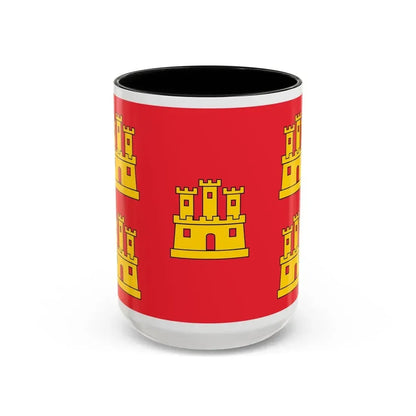 Flag of Poitou Charentes France - Accent Coffee Mug 15oz Black - Go Mug Yourself