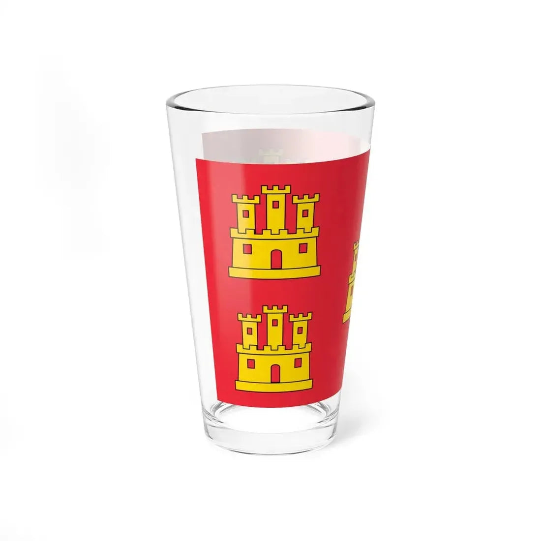 Flag of Poitou Charentes France - Pint Glass 16oz - Go Mug Yourself