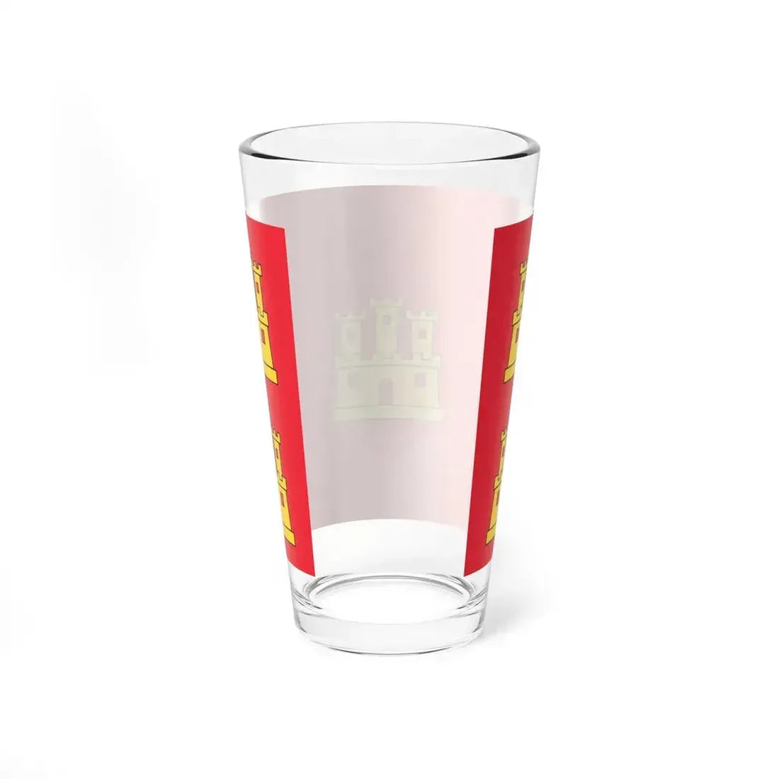 Flag of Poitou Charentes France - Pint Glass 16oz - Go Mug Yourself