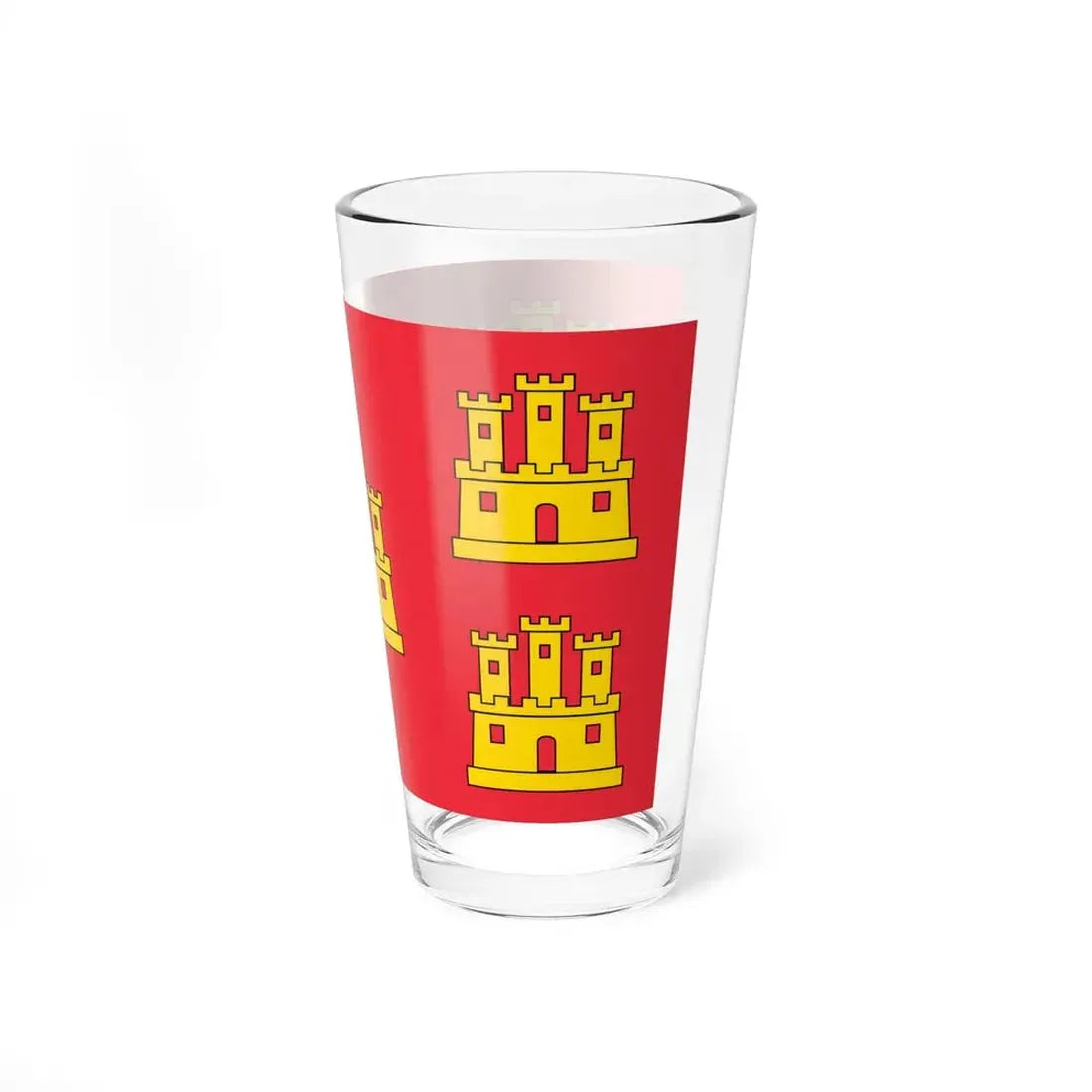 Flag of Poitou Charentes France - Pint Glass 16oz - Go Mug Yourself