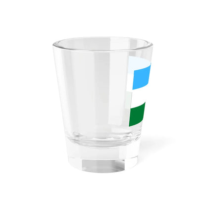 Flag of Pojo (Bolivia) Shot Glass 1.5oz - Go Mug Yourself