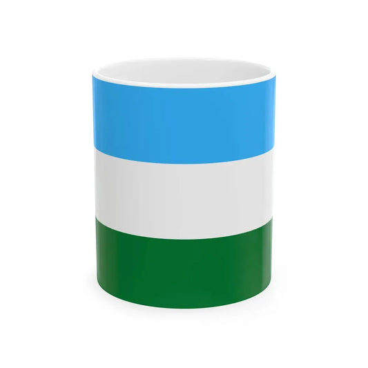 Flag of Pojo (Bolivia) White Coffee Mug 11oz - Go Mug Yourself