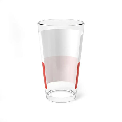 Flag of Poland 1928-1980 3-2 (Poland) Pint Glass 16oz - Go Mug Yourself