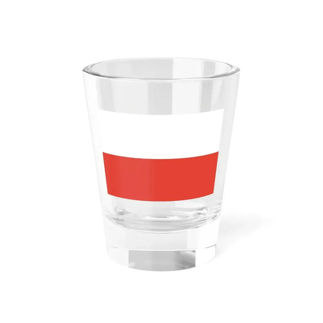Flag of Poland 1928-1980 3-2 (Poland) Shot Glass 1.5oz 1.5oz - Go Mug Yourself
