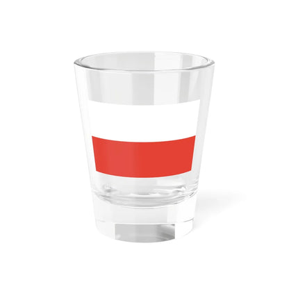 Flag of Poland 1928-1980 (Poland) Shot Glass 1.5oz 1.5oz - Go Mug Yourself