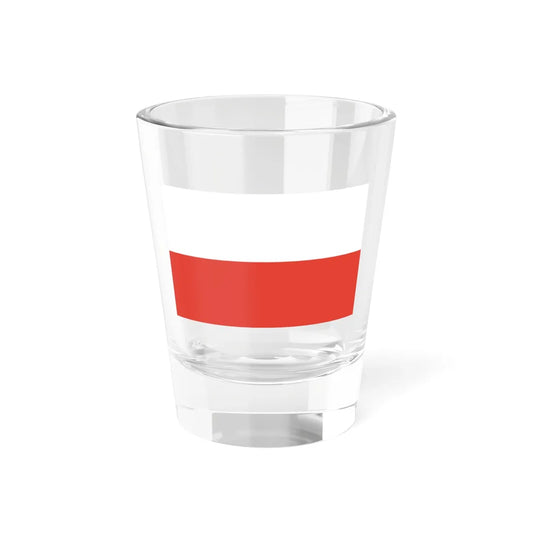 Flag of Poland 1928-1980 (Poland) Shot Glass 1.5oz 1.5oz - Go Mug Yourself