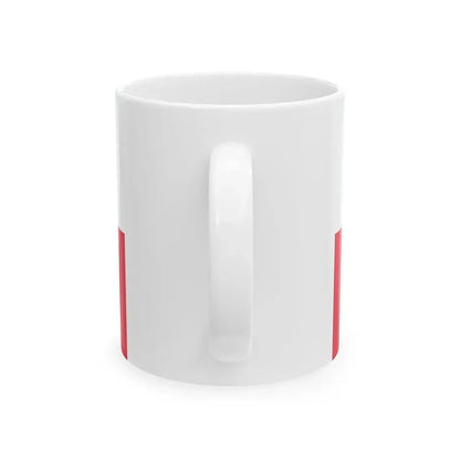 Flag of Poland 5-3 (Poland) White Coffee Mug - Go Mug Yourself