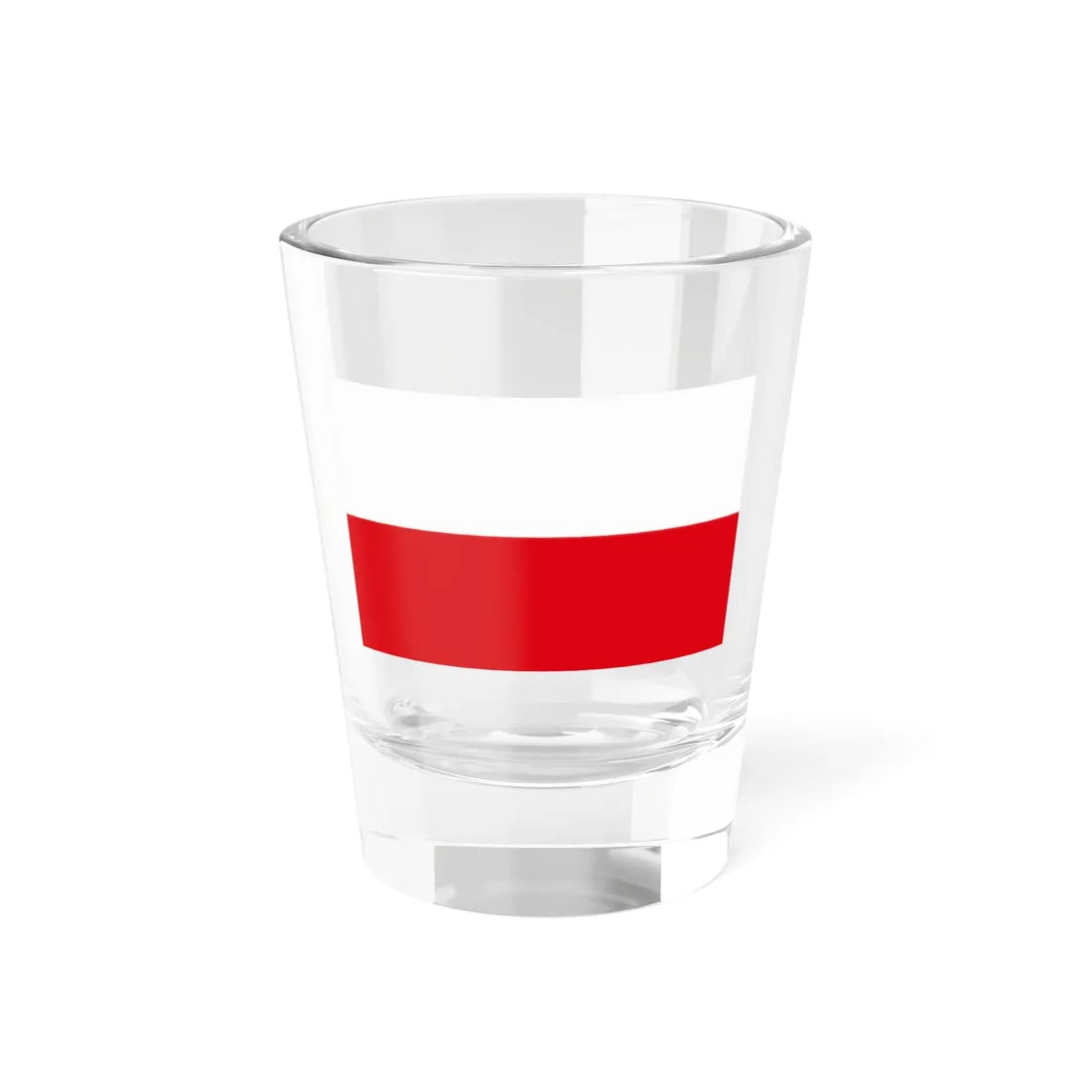 Flag of Poland alternative colors (Poland) Shot Glass 1.5oz 1.5oz - Go Mug Yourself