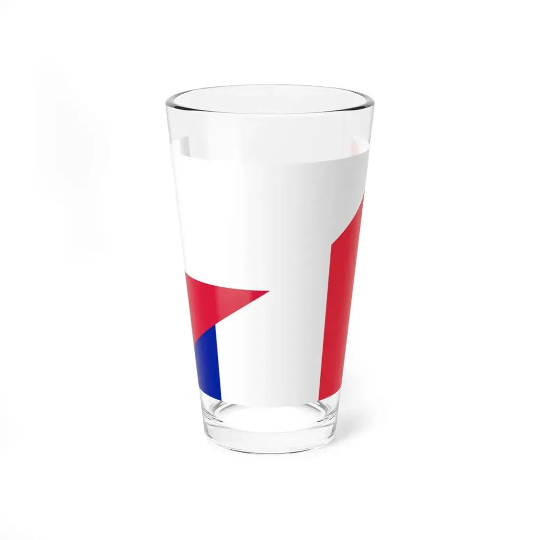 Flag of Poland and France (France) Pint Glass 16oz 16oz - Go Mug Yourself