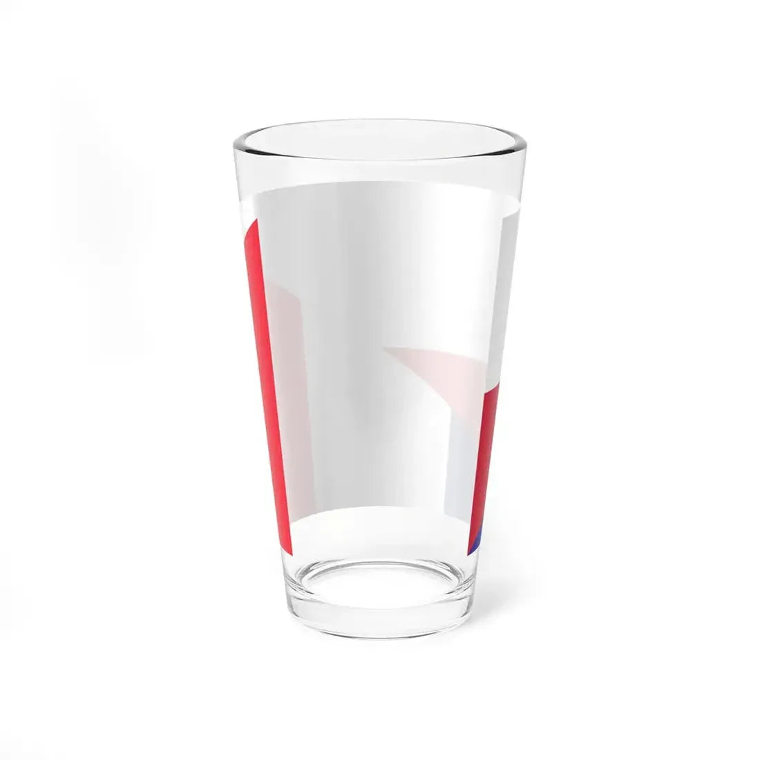 Flag of Poland and France (France) Pint Glass 16oz - Go Mug Yourself