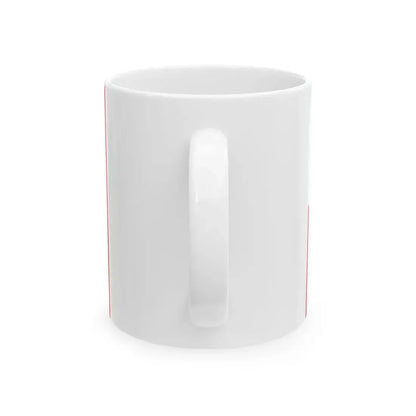 Flag of Poland and France (France) White Coffee Mug - Go Mug Yourself