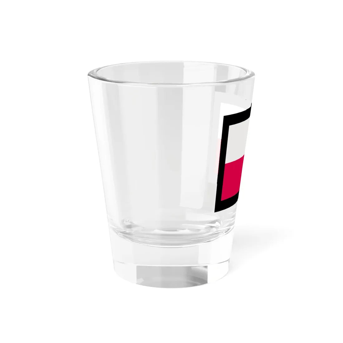 Flag of Poland-black bg (Poland) Shot Glass 1.5oz - Go Mug Yourself