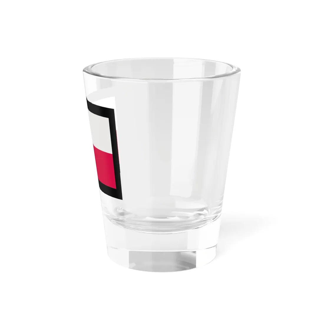 Flag of Poland-black bg (Poland) Shot Glass 1.5oz - Go Mug Yourself