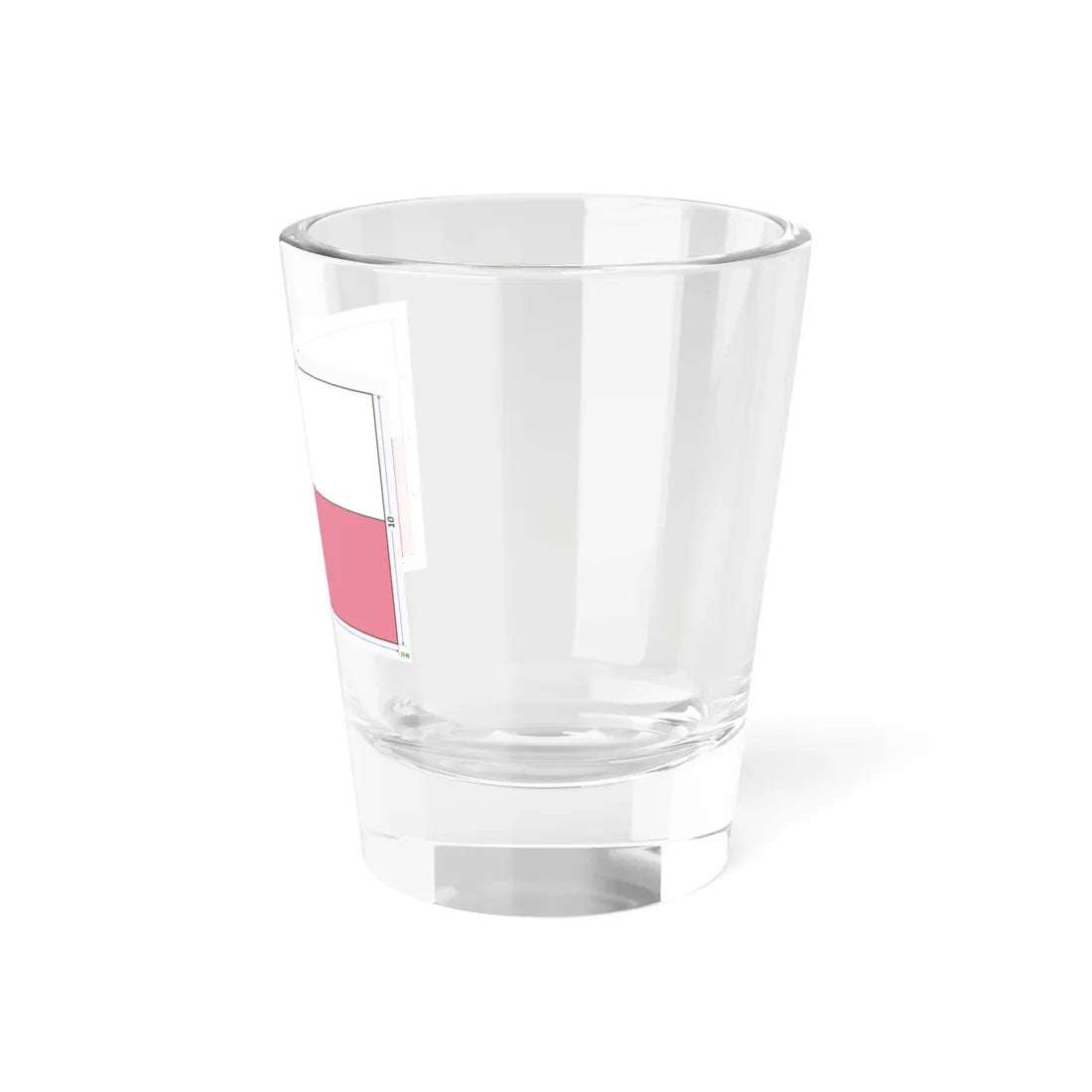 Flag of Poland construction sheet (Poland) Shot Glass 1.5oz - Go Mug Yourself