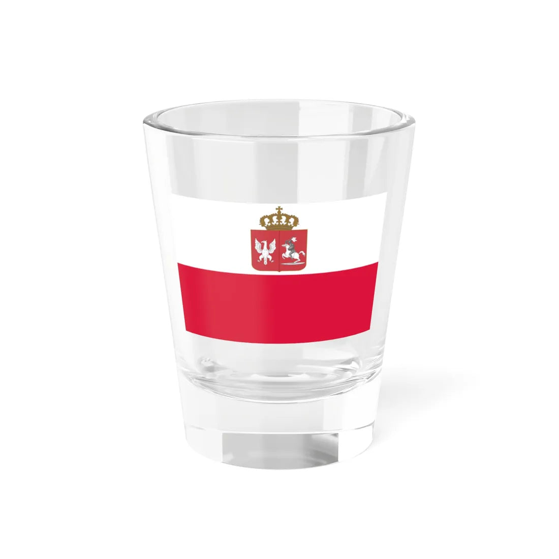 Flag of Poland November Uprising (Poland) Shot Glass 1.5oz 1.5oz - Go Mug Yourself