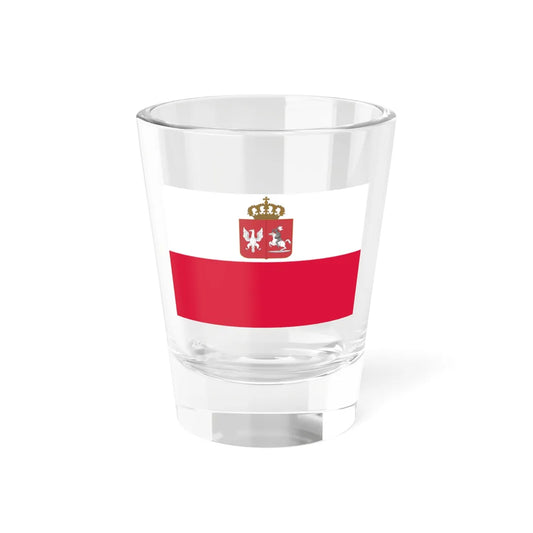 Flag of Poland November Uprising (Poland) Shot Glass 1.5oz 1.5oz - Go Mug Yourself
