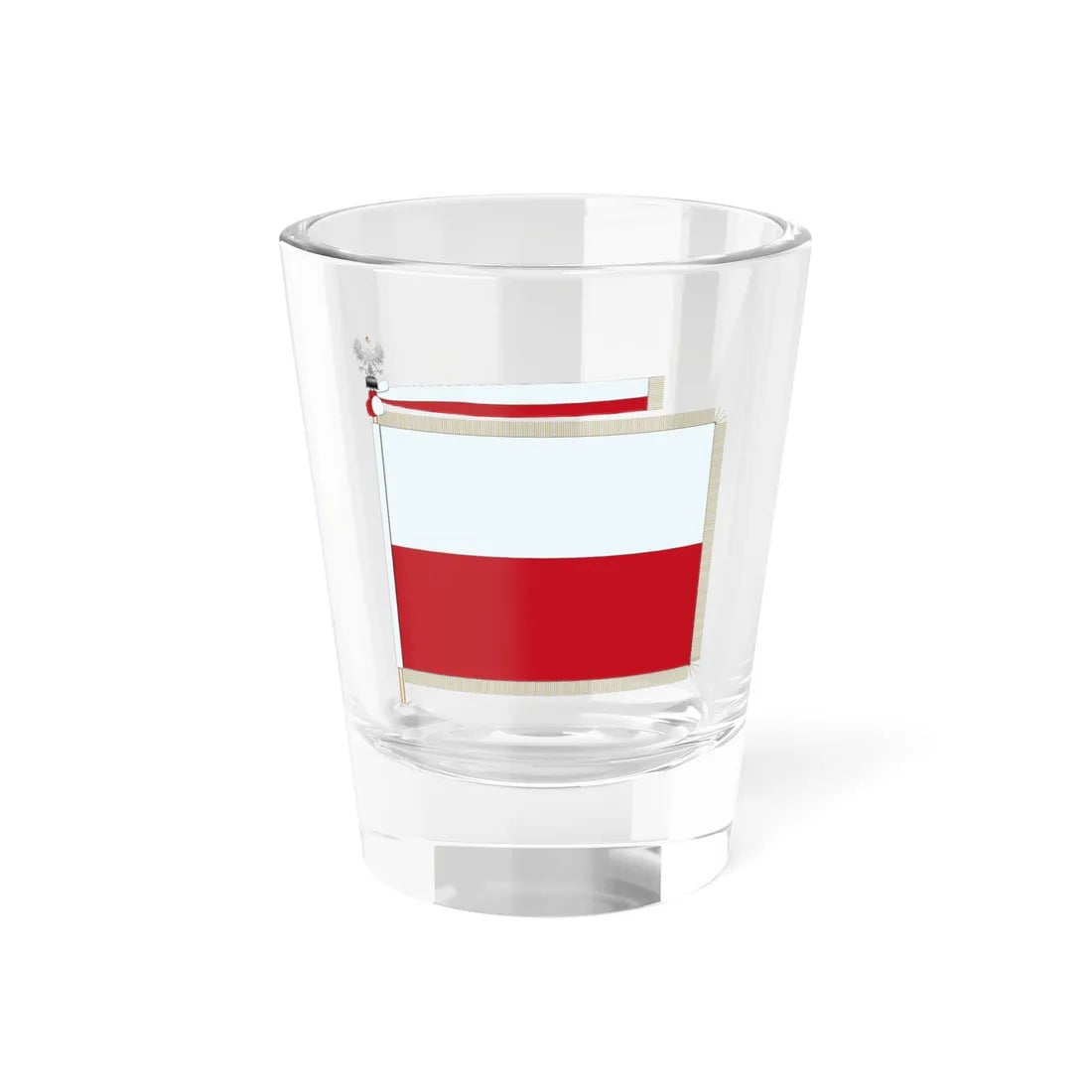 Flag of Poland parade (Poland) Shot Glass 1.5oz 1.5oz - Go Mug Yourself