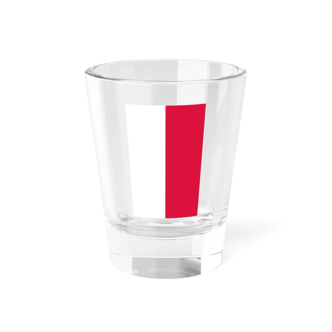 Flag of Poland vertical (Poland) Shot Glass 1.5oz 1.5oz - Go Mug Yourself