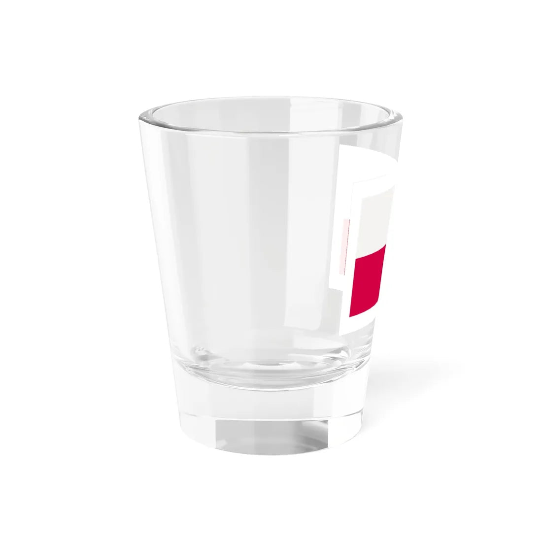 Flag of Poland-white bg (Poland) Shot Glass 1.5oz - Go Mug Yourself