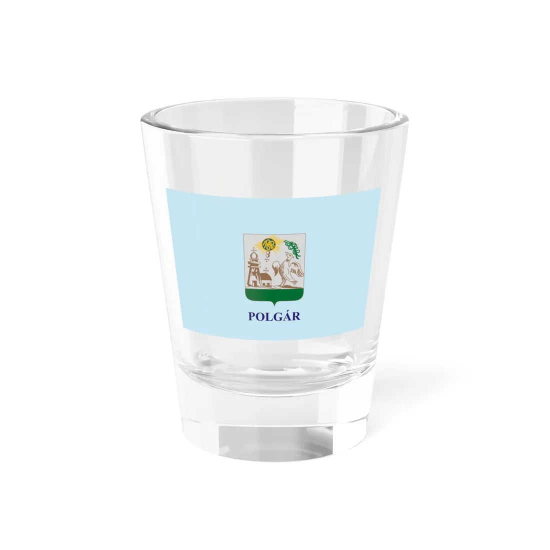 Flag of Polgar (Hungary) Shot Glass 1.5oz 1.5oz - Go Mug Yourself