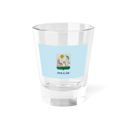 Flag of Polgar (Hungary) Shot Glass 1.5oz 1.5oz - Go Mug Yourself