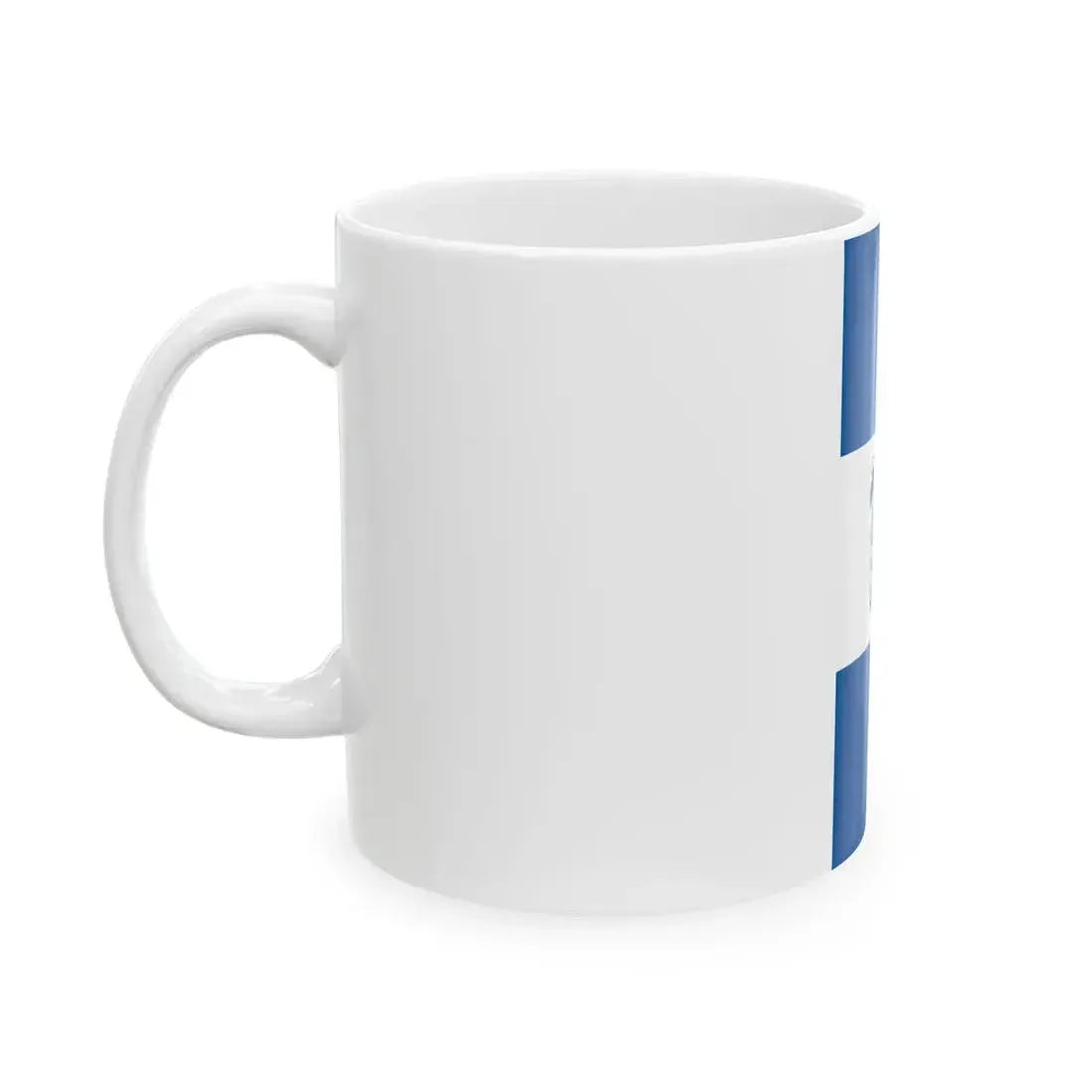 Flag of Polgardi vertical (Hungary) White Coffee Mug - Go Mug Yourself
