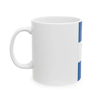 Flag of Polgardi vertical (Hungary) White Coffee Mug - Go Mug Yourself