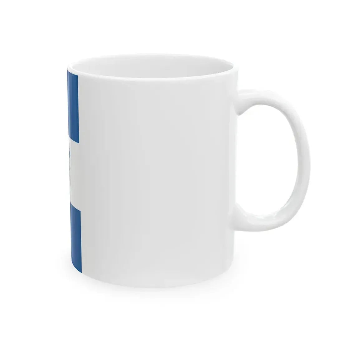Flag of Polgardi vertical (Hungary) White Coffee Mug - Go Mug Yourself