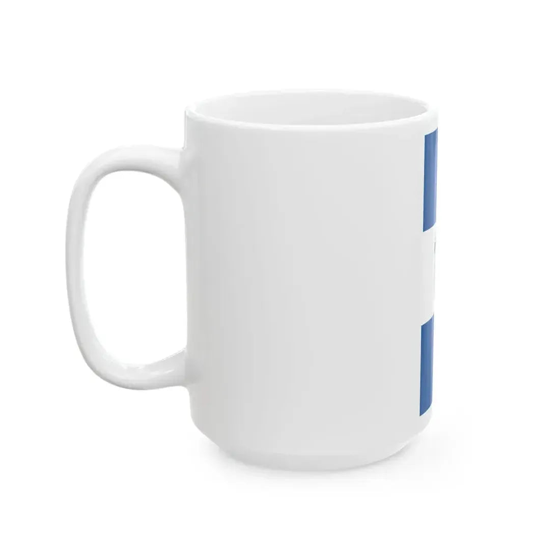 Flag of Polgardi vertical (Hungary) White Coffee Mug - Go Mug Yourself