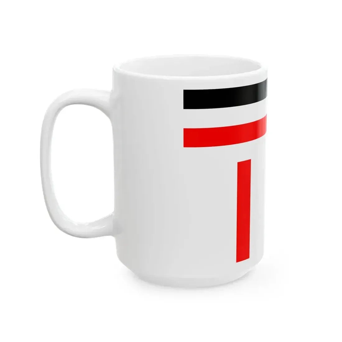 Flag of police of Japanese Taiwan 1897-1901 (Japan) White Coffee Mug - Go Mug Yourself