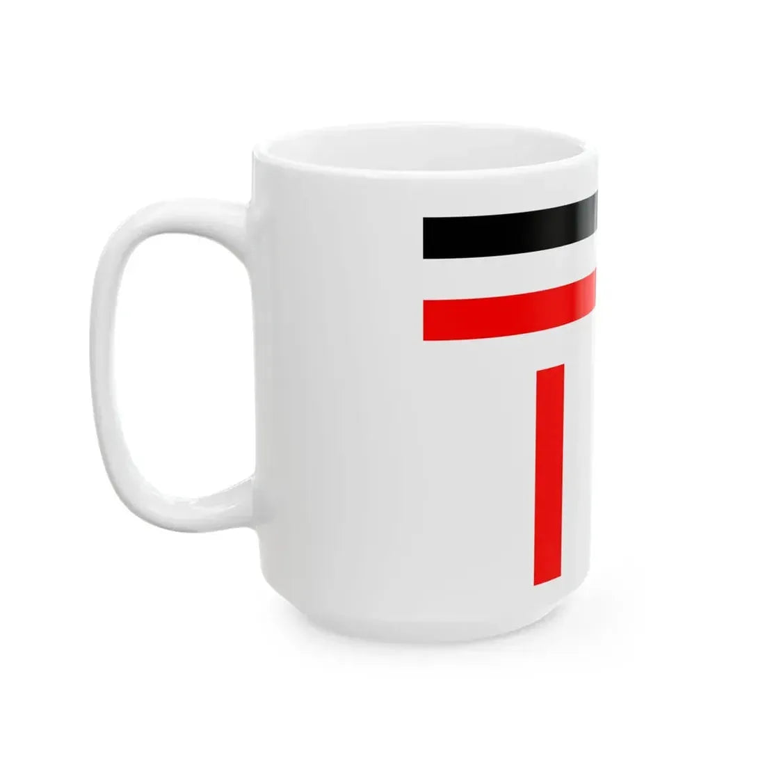 Flag of police of Japanese Taiwan 1901-1945 (Japan) White Coffee Mug - Go Mug Yourself