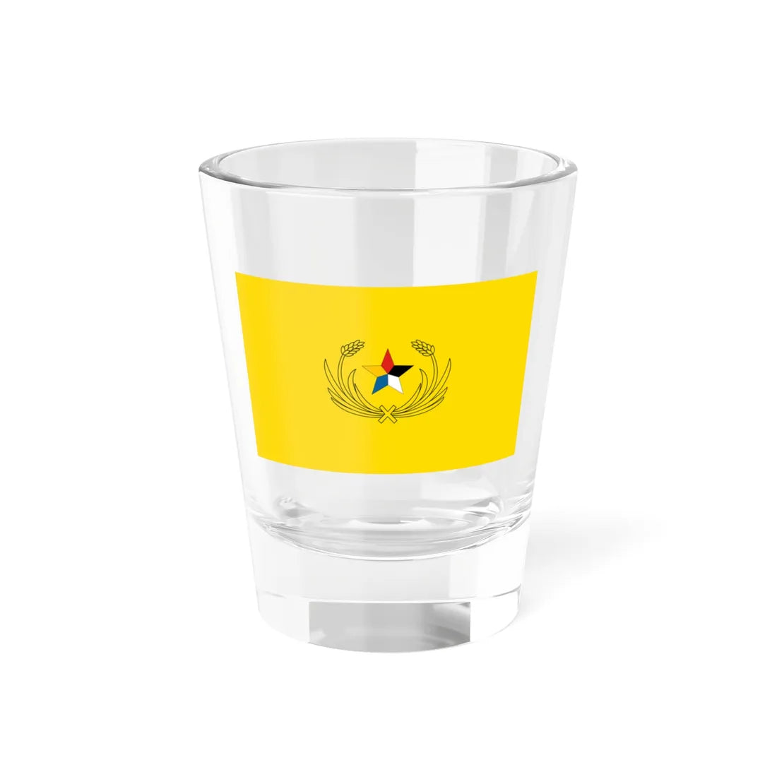 Flag of police of the Republic of China 1912 (China) Shot Glass 1.5oz 1.5oz - Go Mug Yourself