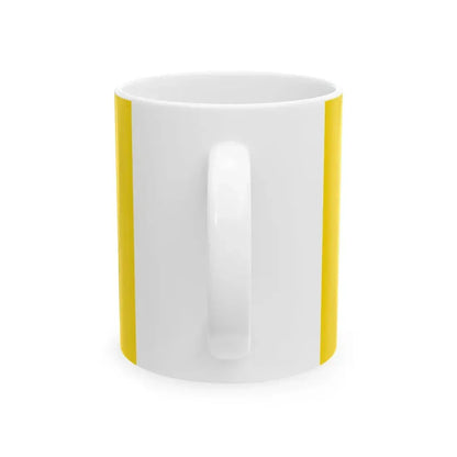 Flag of police of the Republic of China 1912 (China) White Coffee Mug - Go Mug Yourself