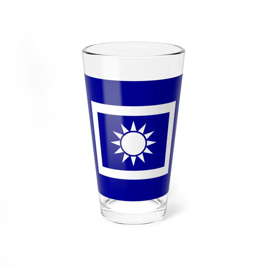 Flag of police of the Republic of China 1932 (China) Pint Glass 16oz 16oz - Go Mug Yourself