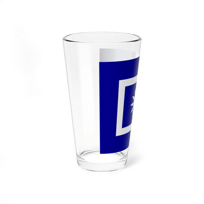 Flag of police of the Republic of China 1932 (China) Pint Glass 16oz - Go Mug Yourself