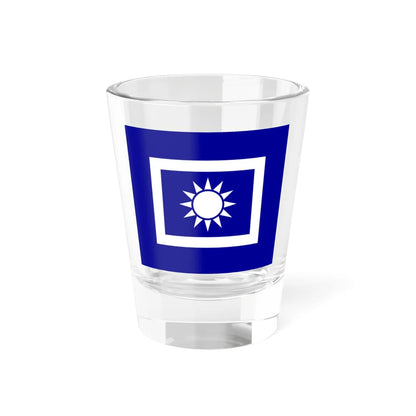 Flag of police of the Republic of China 1932 (China) Shot Glass 1.5oz 1.5oz - Go Mug Yourself