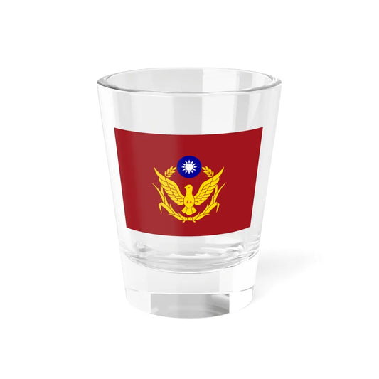 Flag of police of the Republic of China (China) Shot Glass 1.5oz 1.5oz - Go Mug Yourself