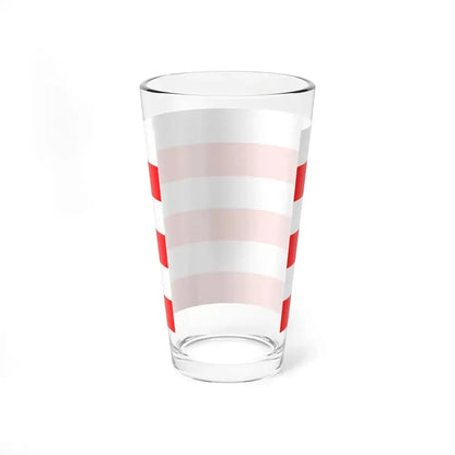 Flag of Polignac (France) Pint Glass 16oz - Go Mug Yourself