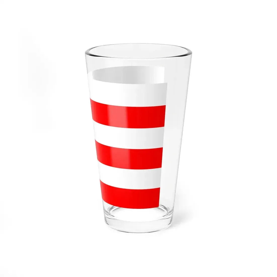 Flag of Polignac (France) Pint Glass 16oz - Go Mug Yourself