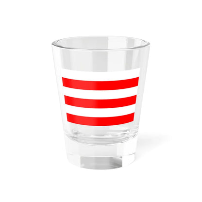 Flag of Polignac (France) Shot Glass 1.5oz 1.5oz - Go Mug Yourself
