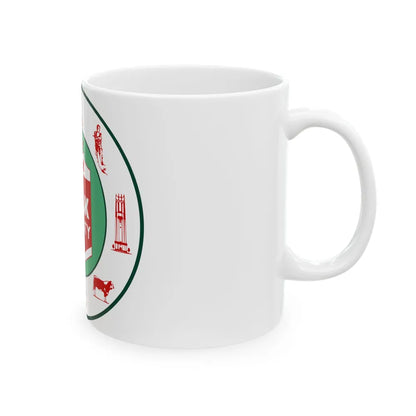 Flag of Polk County Florida (United States) White Coffee Mug - Go Mug Yourself