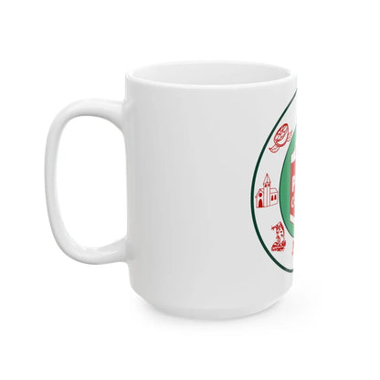 Flag of Polk County Florida (United States) White Coffee Mug - Go Mug Yourself