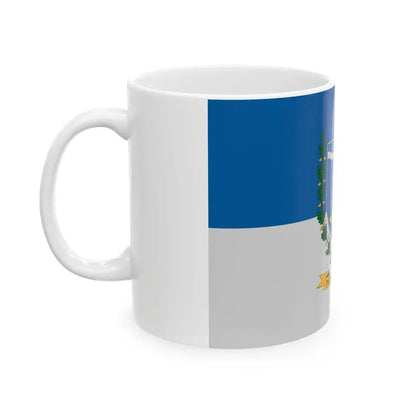 Flag of Poloskefo (Hungary) White Coffee Mug - Go Mug Yourself