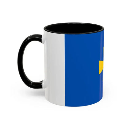 Flag of Poltava Oblast Ukraine - Accent Coffee Mug - Go Mug Yourself