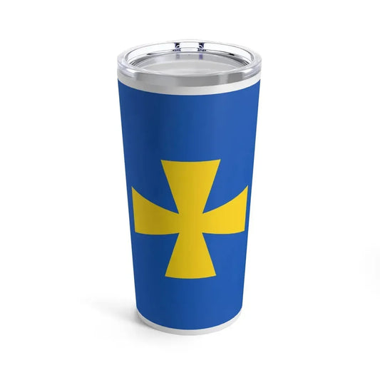 Flag of Poltava Oblast Ukraine - Tumbler 20oz 20oz - Go Mug Yourself