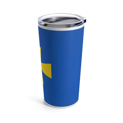 Flag of Poltava Oblast Ukraine - Tumbler 20oz - Go Mug Yourself