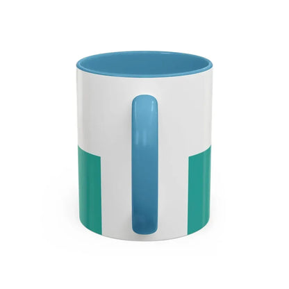 Flag of Poltava Ukraine - Accent Coffee Mug - Go Mug Yourself