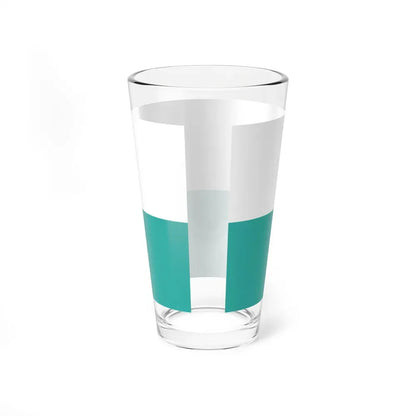 Flag of Poltava Ukraine - Pint Glass 16oz - Go Mug Yourself